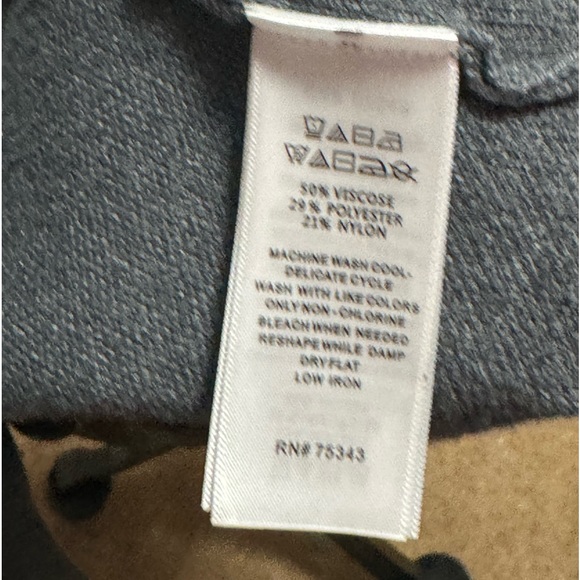 Rachel Zoe Women's S Gray Open Front Knit Cardigan Sweater Vest - Picture 6 of 11